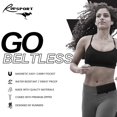 thumbnail image 4 of The RooSportPlus Magnetic Running Pouch - Pocket to Hold Cell Phone, Wallet, Earphones - Securely Carry Essentials While Running - Convenient Closure - Black, Large, 4 of 4