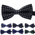 thumbnail image 2 of Maoww Cravate Formelle à Motif Coloré pour Hommes Adulte Homme Affaires Réunion Mariage Fil Polyester Nœud Papillon, 2 of 8