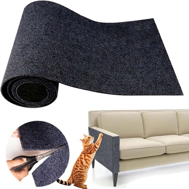 C Cat Scratching Mat, Cat Climbing Pad, Wear-Resistant Cat Mat With Multi-Functional Clip Design, Durable Nylon And Spandex Construction For Indoor Cats And Kittens 23.6X39.4In
