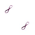 thumbnail image 4 of QualitChoice Serre-Tête Extensible Bandeau de Sport Réglable Style Simple Élastique Accessoires de Coiffure Femmes Hommes pour Yoga Gym Violet 2 Ensembles, 4 of 6