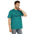 thumbnail image 2 of Inkmeso Men's Graphic Printed Promoted To Daddy€ Tshirt Crew Neck Tee For First Time Daddy, 2 of 7