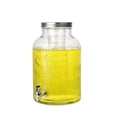 thumbnail image 2 of Hometrends Clear Glass Beverage Dispenser, 2 Gallon ,1 Piece, 2 of 7