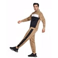 thumbnail image 4 of Men's 2-Piece Tracksuit Coral Blocks Jogger Track Jacket & Trackpants Jogging Suit Outfit, 4 of 5