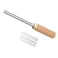 thumbnail image 1 of HILABEE Guitar Fret Crowning Dressing File Luthier Repairing Tools for Bass Mandolin yellow, 1 of 9