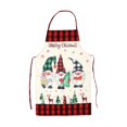 thumbnail image 1 of Kitchen Apron Sleeve 1Pcs Christmas Apron Funny Cartoon Apron Style Christmas Santa Snowman Christmas Dinner Party Cooking Baking Barbecue Crafting House Cleaning Kitchen, Kitchen Apron Sleeve, 1 of 6