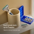 thumbnail image 3 of Harry's Plus Shaving Razor for Men with 2 Razor Blade Refill Cartridges, Onyx, 3 of 8