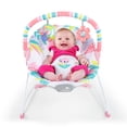 thumbnail image 2 of Bright Starts Flamingo Vibes Vibrating Bouncer, 2 of 6