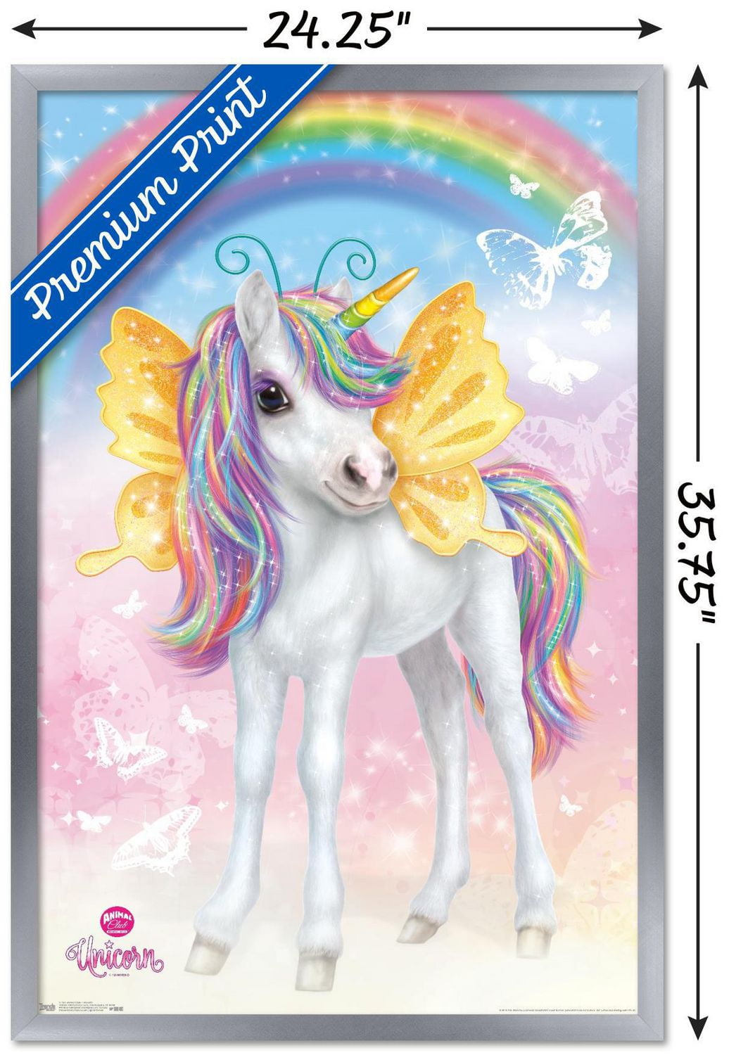 Animal Club - Unicorn Wall Poster