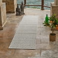 thumbnail image 4 of Rug Branch Maise Abstract Indoor Outdoor Area Rug, Cream Beige, Modern - Entryway, Hallway, Bathroom, and Kitchen, 4 of 5