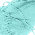 thumbnail image 3 of AherBiu Plus Size Bottom Shorts for Women Wide Leg Drawstring Elastic Waisted Comfy Loungewear Shorts, 3 of 5
