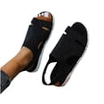 thumbnail image 1 of Summer Womens Fashion Breathable Rhinestone Hida Comfortable Shoes Sandals, 1 of 9