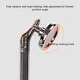 thumbnail image 3 of 360° Rotating Shower Head OneTouch Water Stop High Pressure Shower Nozzle Universal Easy Install Bathroom Upgrade, 3 of 8