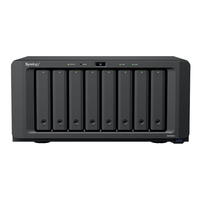 Synology DiskStation DS1825+ 8-Bay NAS Enclosure, Diskless
