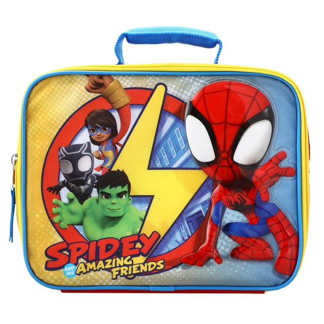 Marvel Spidey and His Amazing Friends Insulated Lunch Bag