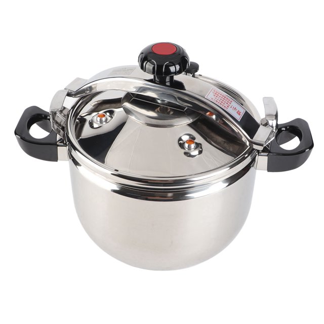 Autocuiseur en Acier Inoxydable, Marmite Électrique, Casserole à Double Poignée pour la Mise en Conserve, Autocuiseur Multiple avec Conception d'Aération pour Ragoût