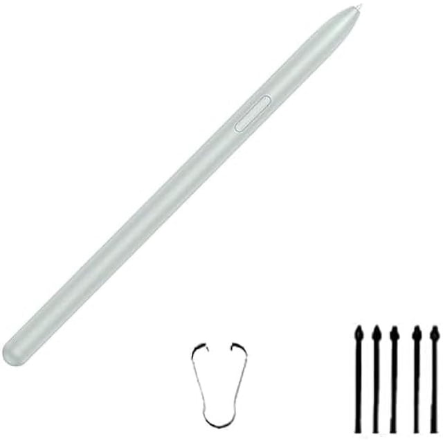 LinQingQ Vert Galaxy Tab S7 FE Stylo pour Samsung Galaxy Tab S7 FE S Stylo Stylet Remplacement +gratuit 5 Embouts pour Samsung Galaxy Tab S7 FE Stylet S Stylo