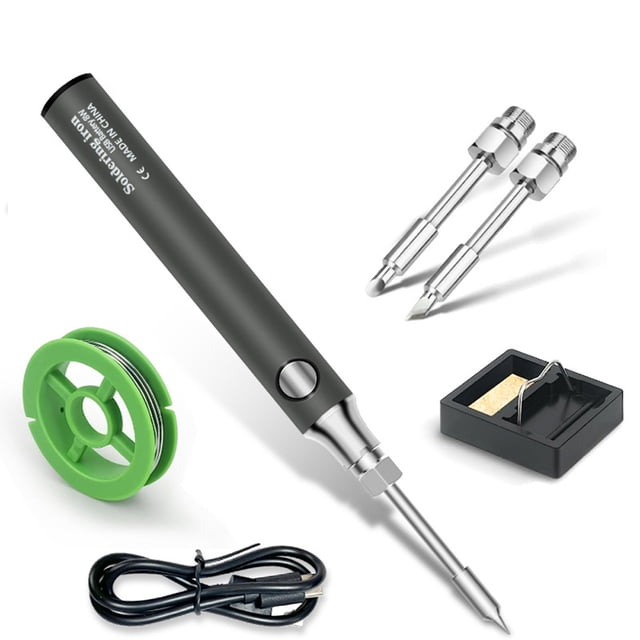 Fer à Souder Compact Sans Fil USB Rechargeable Fer à Souder Portable Outils de Soudage Plus Sûrs Maison Bricolage à Main