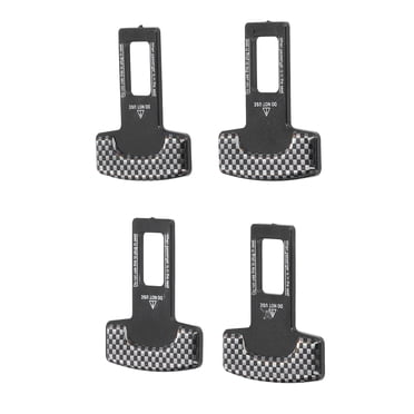 Safety Belt Buckles,4PCS/Set Car Seat Safety Seat Belt Clip Seat Belt Buckle Enhanced Features