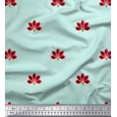 thumbnail image 1 of Soimoi Poly Georgette Fabric Artistic Floral Decor Fabric Printed Yard 52 Inch Wide, 1 of 5