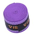 thumbnail image 3 of Lipstore Badminton Racket Grip Tape Perforated Soft Sweat Sport Band Tennis Overgrip Tape Violet, 3 of 8