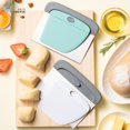 thumbnail image 4 of Stainless Steel Dough Cutter Plastic Flour Cutter Two-piece Sausage Scraper Dough Cutter Baking Tool, 4 of 4