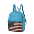 thumbnail image 1 of MKF Collection by Mia K. MKF-FG7403TQ Briella Vegan Leather Womens FLAG Backpack, 1 of 1