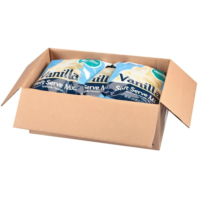 Frostline Vanilla Soft Serve Ice Cream Mix Lactose Free 6 lb (PACKAGING MAY VARY)