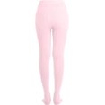 thumbnail image 3 of ORUYROP Women's Solid Colored Opaque Microfiber Footed Tights, 3 of 7