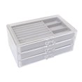 thumbnail image 1 of Jewelry Organizer Divided Box Large Capacity Jewelry Boxes for Necklace Stud Earrings Ring, 1 of 2