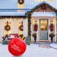 thumbnail image 1 of Vaidha Christmas Inflatable Christmas Ball Outdoor Courtyard Decoration Pendant Party Decoration Props, 1 of 6