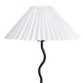 thumbnail image 4 of Anko Riley Wave Table Lamp, Black Metal, 4 of 7