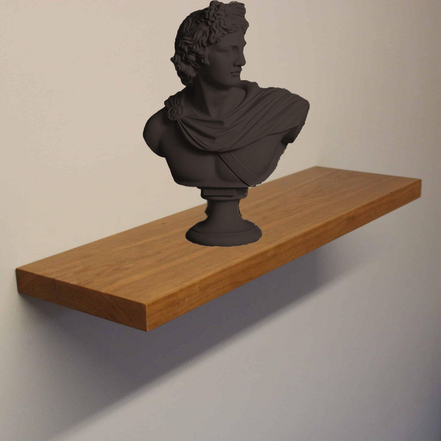 Apollo Greek Ancient Sculpture Black home decor 120-140 CE Canadian Furniture.