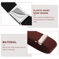 thumbnail image 3 of 2pcs Adjustable Stretchy Belt for Boys Kids Elastic Waist Belt, 3 of 8