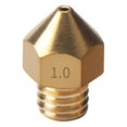 thumbnail image 1 of Langgg 3D Printer Nozzle Brass Extruder Nozzle Replacement Consumable 3D Printer Accessory, 1.75mm/1.0mm, 1 of 8