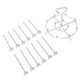 thumbnail image 3 of Support Vertical pour Brochettes de Friteuse, Brochettes Verticales pour Barbecue à Domicile, 3 of 8