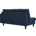 thumbnail image 3 of Modway Empress Right-Facing Upholstered Fabric Loveseat in Azure, 3 of 5