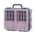 thumbnail image 1 of S SERENABLE Fishing Tackle Box Fishing Accessories Box Multifunctional Storage Organizer Pink, 1 of 9