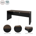 thumbnail image 3 of Bestar Connexion 72W Narrow Desk Shell in slate & sandstone, 3 of 7