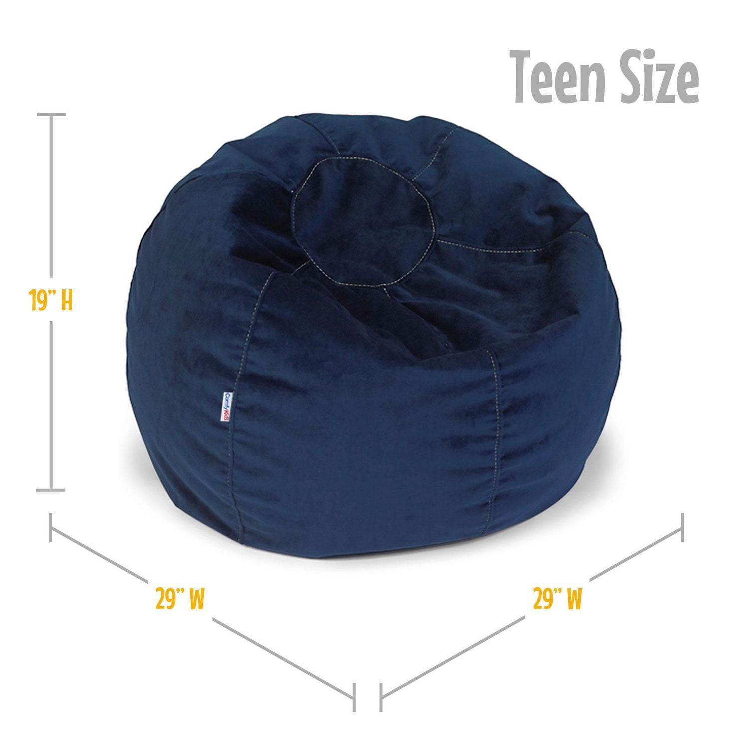 Fauteuil poire ComfyKids® pour adolescents