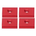thumbnail image 2 of 4Pcs Sliding Slot Nut T Type 30 Series M8 Aluminum Alloy Woodworking Linear Motion Parts Red, 2 of 14