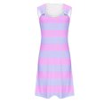 thumbnail image 4 of Pisexur Robe Sans Manches à Col en V pour Femme Été Confort Mode Couleur Unie Poche Robe Sans Manches à Col en V Robe pour Femme, 4 of 5
