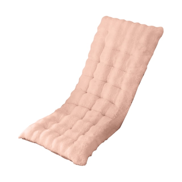 SLYNSHome Clearance Lounger Cushions for Outdoor Furniture Rocking Chair Cushions for Indoor Rocker Non-Slip Soft Chair Pads - Pink