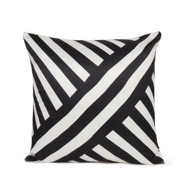 Oussum Home Decorative Cushion Covers Cotton Digital Print Zipper Throw Pillow Cases Stripes Vector Pattern Single