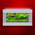 thumbnail image 1 of Aussie Aquariums 2.0 Wall Mounted Aquarium - View Silver Stainless Steel, 1 of 2