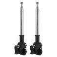 thumbnail image 1 of Miangastore 2pcs Adjustable Stainless Steel Flag Pole Kit For Bicycles And Motorcycles For Car Handlebar Decoration And Vehicle Flag Mount Durable And Extendable, 1 of 9