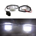 thumbnail image 1 of 2 Pcs/Set 18 Led Lamp Number License Plate Light For Honda Fit Jazz Odyssey Stream Insight Crv Frv Hr-V Crosstour, 1 of 5