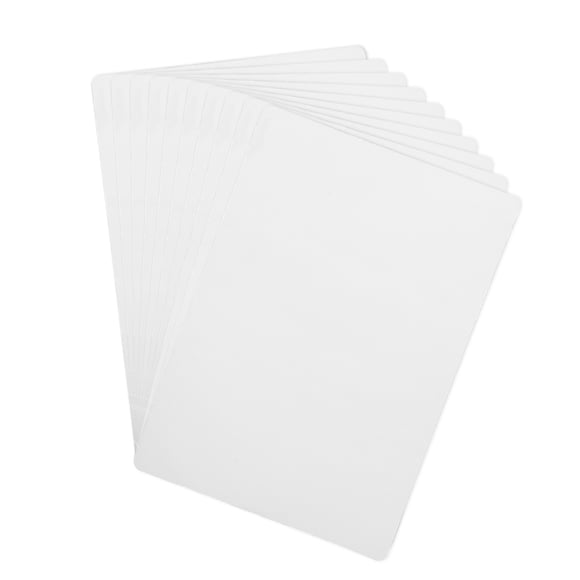 OUNONA Back to School 10pcs Acetate Sheets For Baking Clear Stencil Sheets Transparent PVC For Crafts