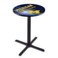 thumbnail image 1 of Holland Bar Stool L211B3628MichUn-D2 36 in. Michigan Wolverines Table de Pub avec 28 in. Haut, 1 of 1
