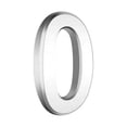 thumbnail image 1 of Dvkptbk Plastic Digital Stickers 3 Inch Silve Modern House Numbers Mailbox Numbers 0-9 Self-Adhesive Street Door Home Address Metal Numbers for Outside or Inside Signs Easy Install Home Decor, 1 of 2