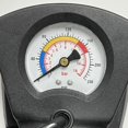 thumbnail image 2 of Mini Portable Aluminum Bicycle Foot Air Pump with Pressure Gauge, 2 of 4